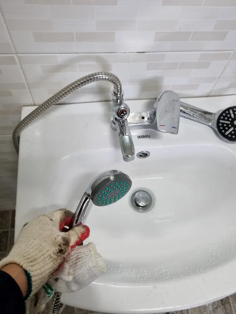 세면대 샤워겸용 수전 10